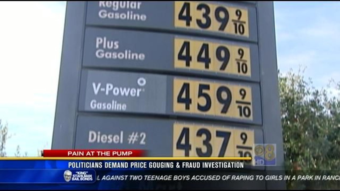 Record high gas prices begin to decrease | cbs8.com