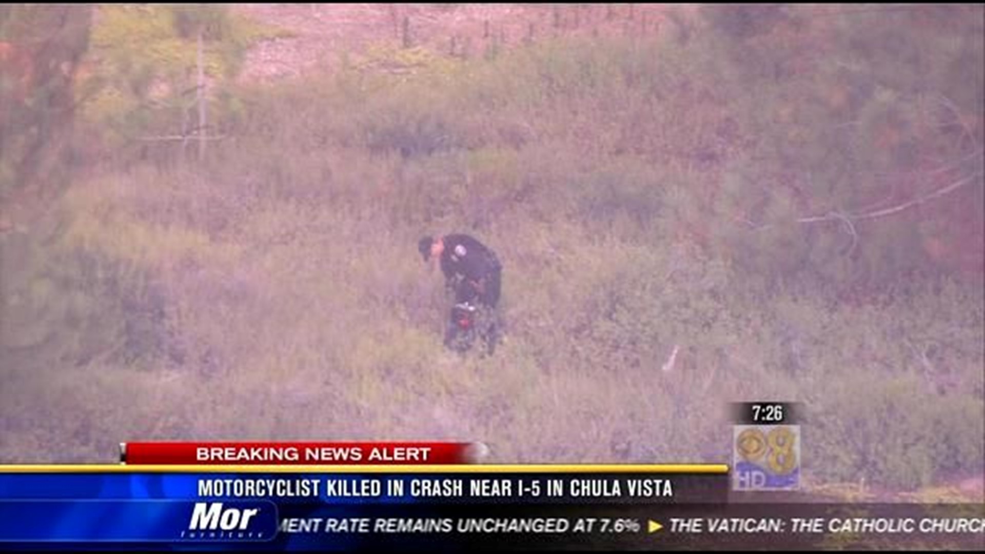 Motorcyclist killed in crash near I-5 in Chula Vista identified | cbs8.com