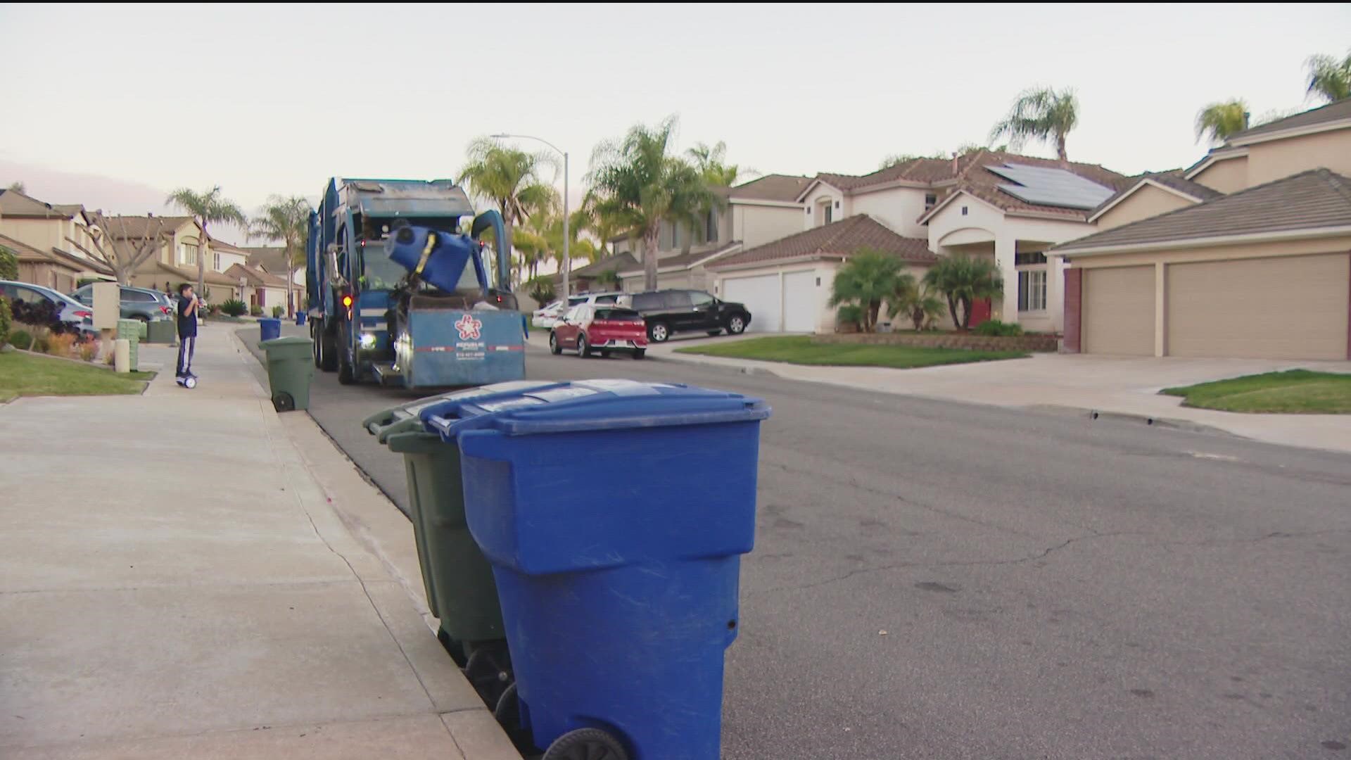 Voters will decide whether to change a 100-year-old law requiring the city to pick-up trash for free at single-family homes.