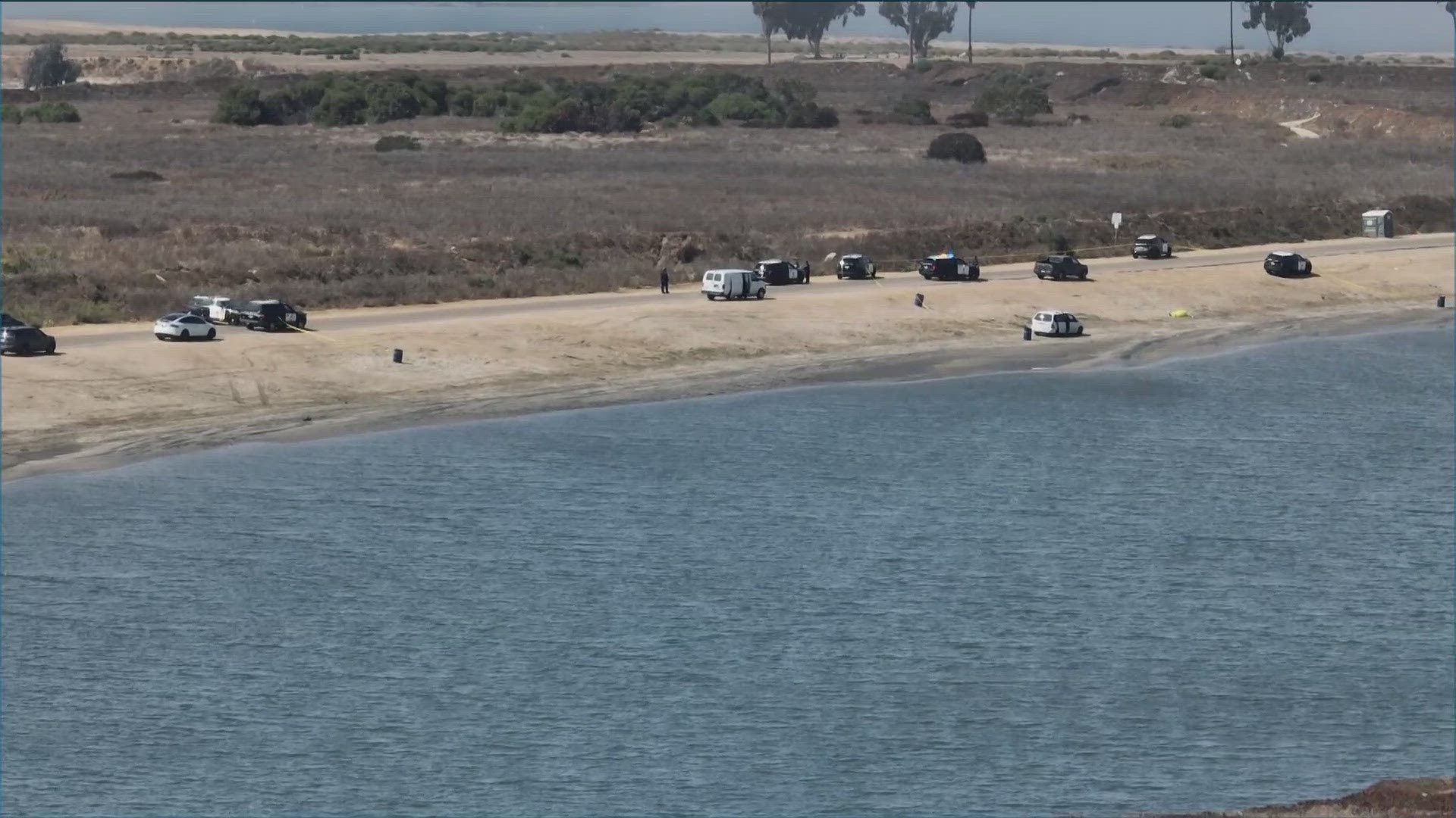 According to SDPD, 41-year-old suspect attacked off-duty officer with a knife. The off-duty officer shot the suspect at least once, killing him.