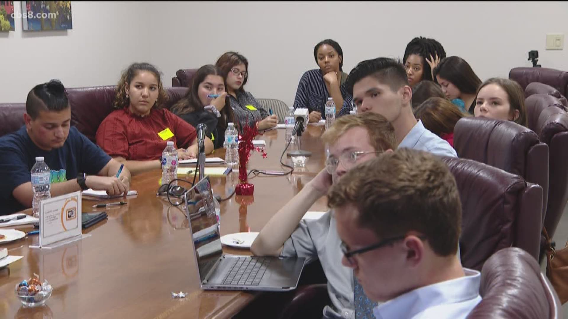 News 8 invited a group of soon to be first-time voters to watch Tuesday’s Democratic debate.