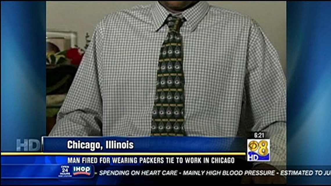 Boss relents, but Chicago man fired for wearing Packers tie won't return to  job – Twin Cities