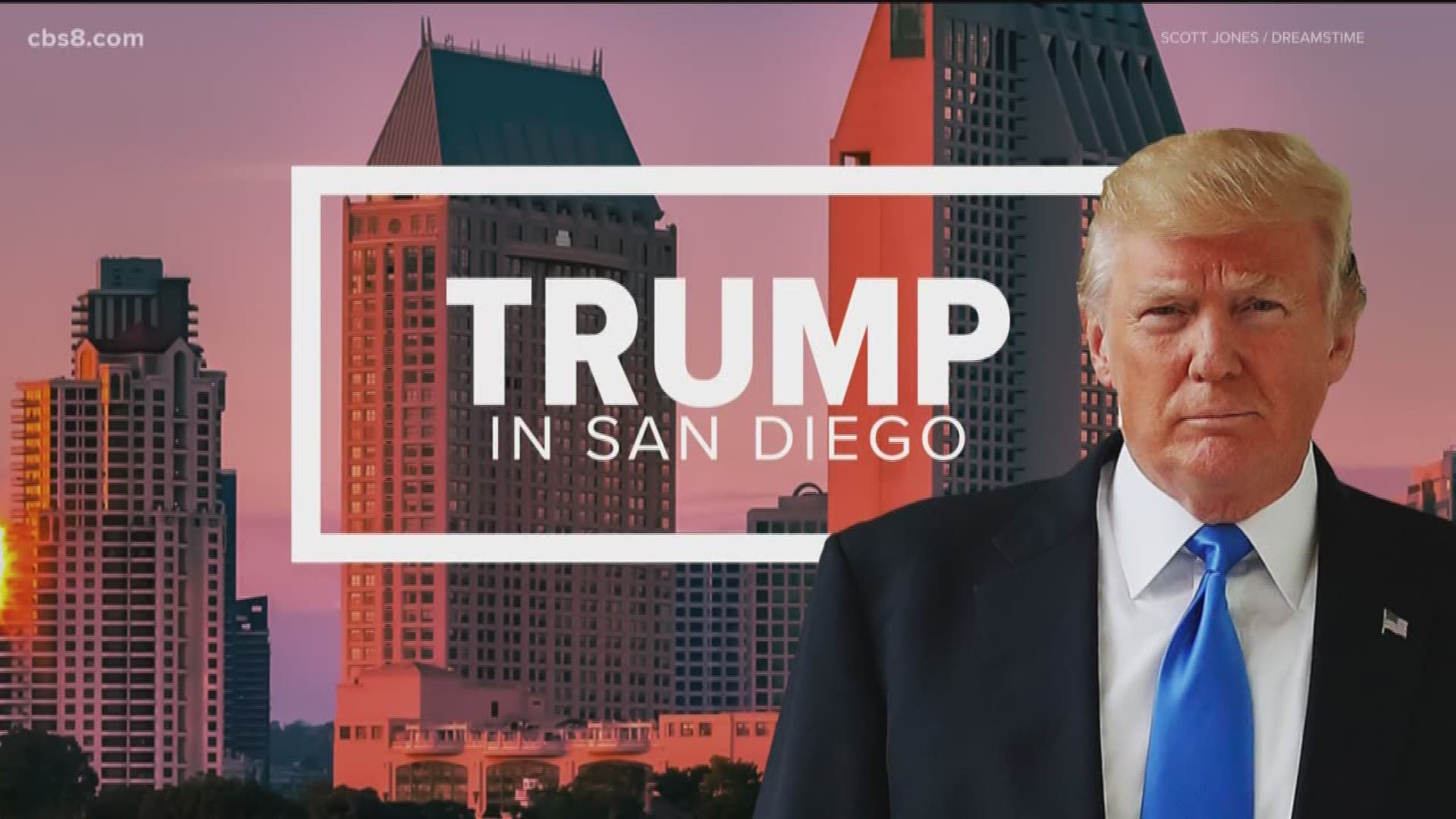 Traffic, a luxury hotel, eager supporters, outspoken critics and even an inflatable baby. We have everything you need to know about President Trump's planned visit to San Diego.