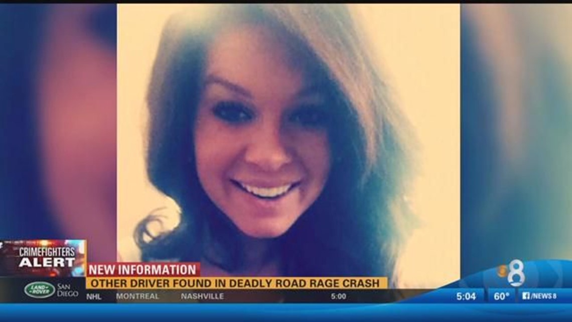 Woman in road rage crash dies, other driver found | cbs8.com