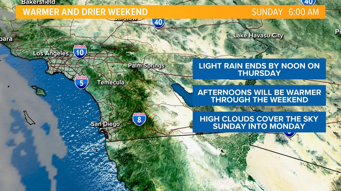 News 8 weather video for Jan. 17, 2020 | cbs8.com