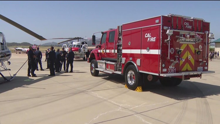 Cal Fire holds event to remind San Diegans importance of being prepared for wildfires