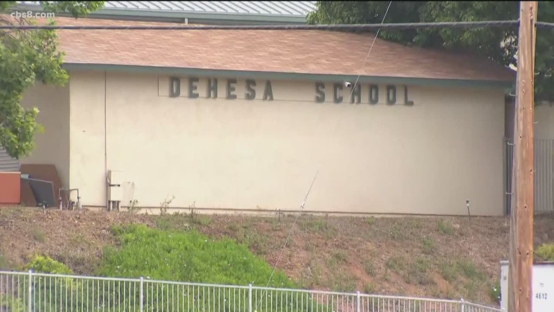 According to parents, Nancy Hauer from the Dehesa Elementary School District showed up despite the corruption accusations against her.