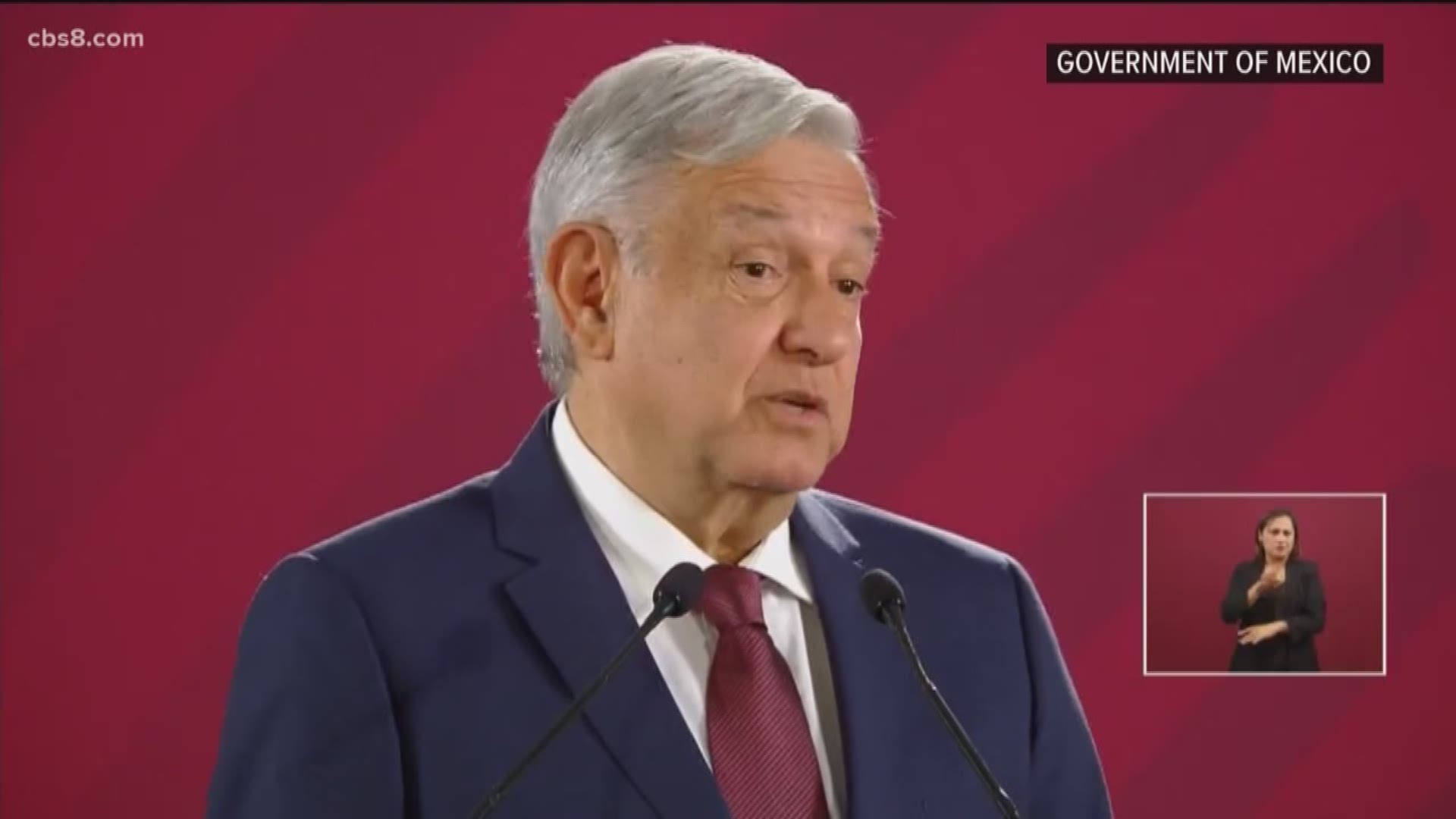 President Andrés Manuel López Obrador announced that a demonstration will be held Saturday to defend Mexico's "dignity" amid a looming threat from U.S. President Donald Trump, who has pledged to impose 5% tariffs on Mexican products unless the country prevents Central American migrants from traveling through its territory.