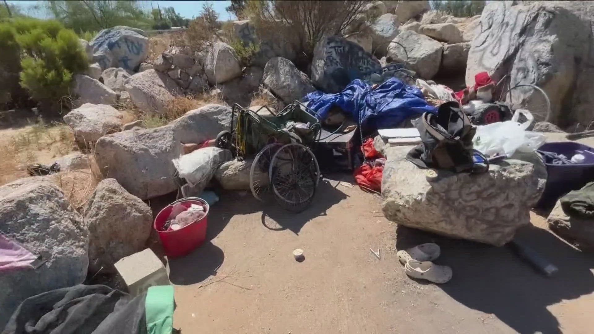 The money will be used to clean up around Buena Vista Creek and State Route 78 where unhoused individuals regularly congregate.