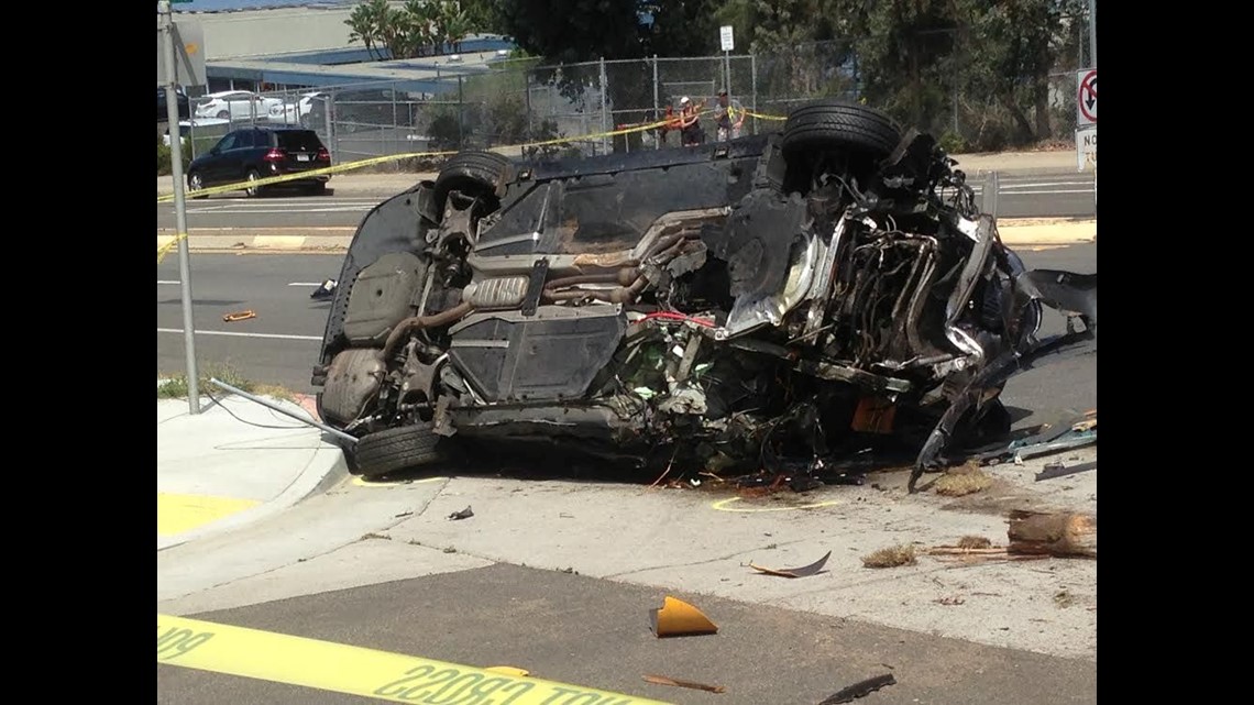 Police suspect DUI in multivehicle crash in La Jolla