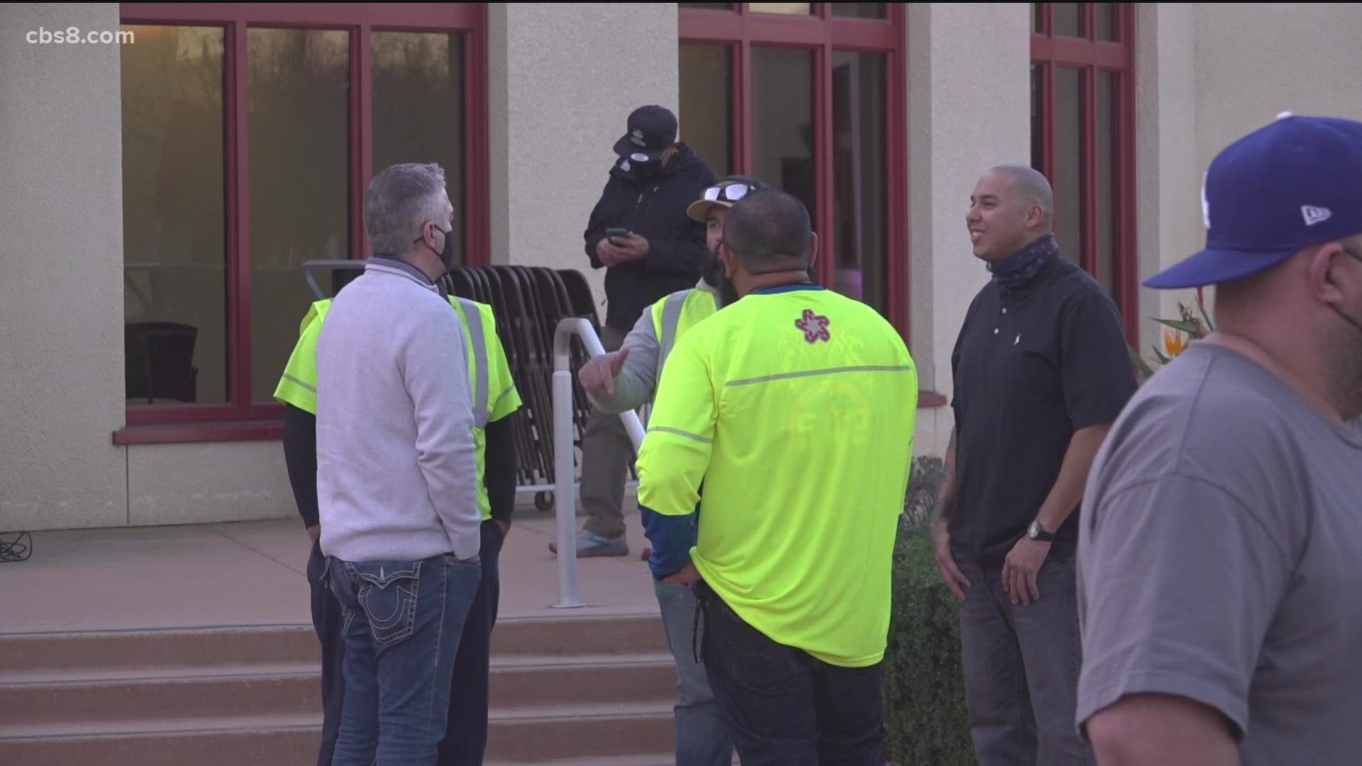 The Mayor of Chula Vista is speaking out about the sanitation worker strike, as the strike continues in her city and other parts of San Diego County.
