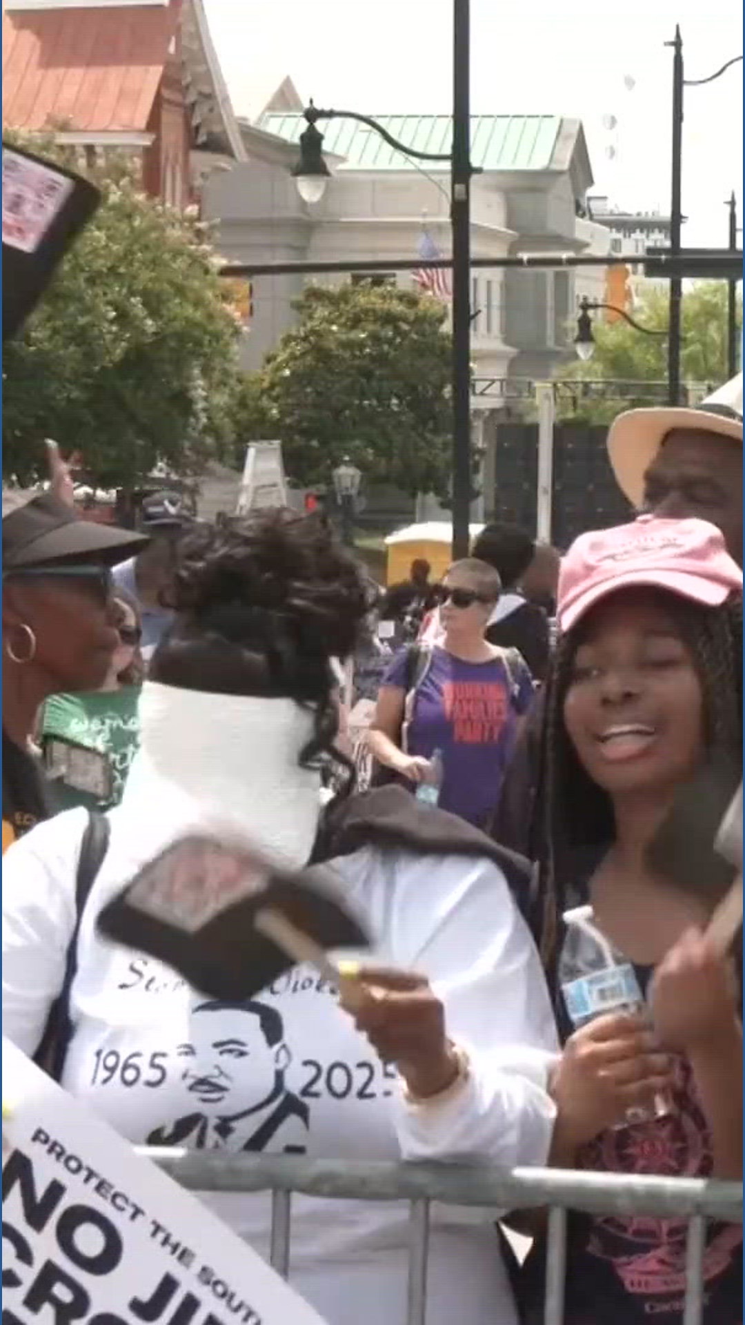 Protesters rally in the south to push back against recent ruling on ...