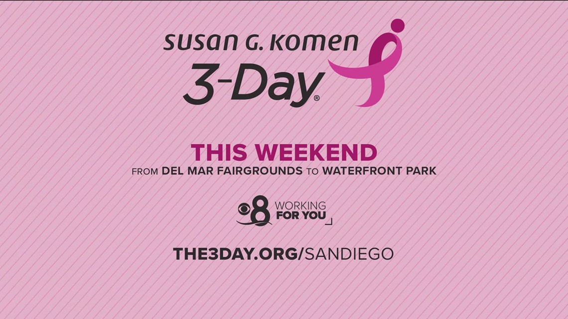 Susan G. Komen 3-Day Walk for breast cancer kicks off | cbs8.com