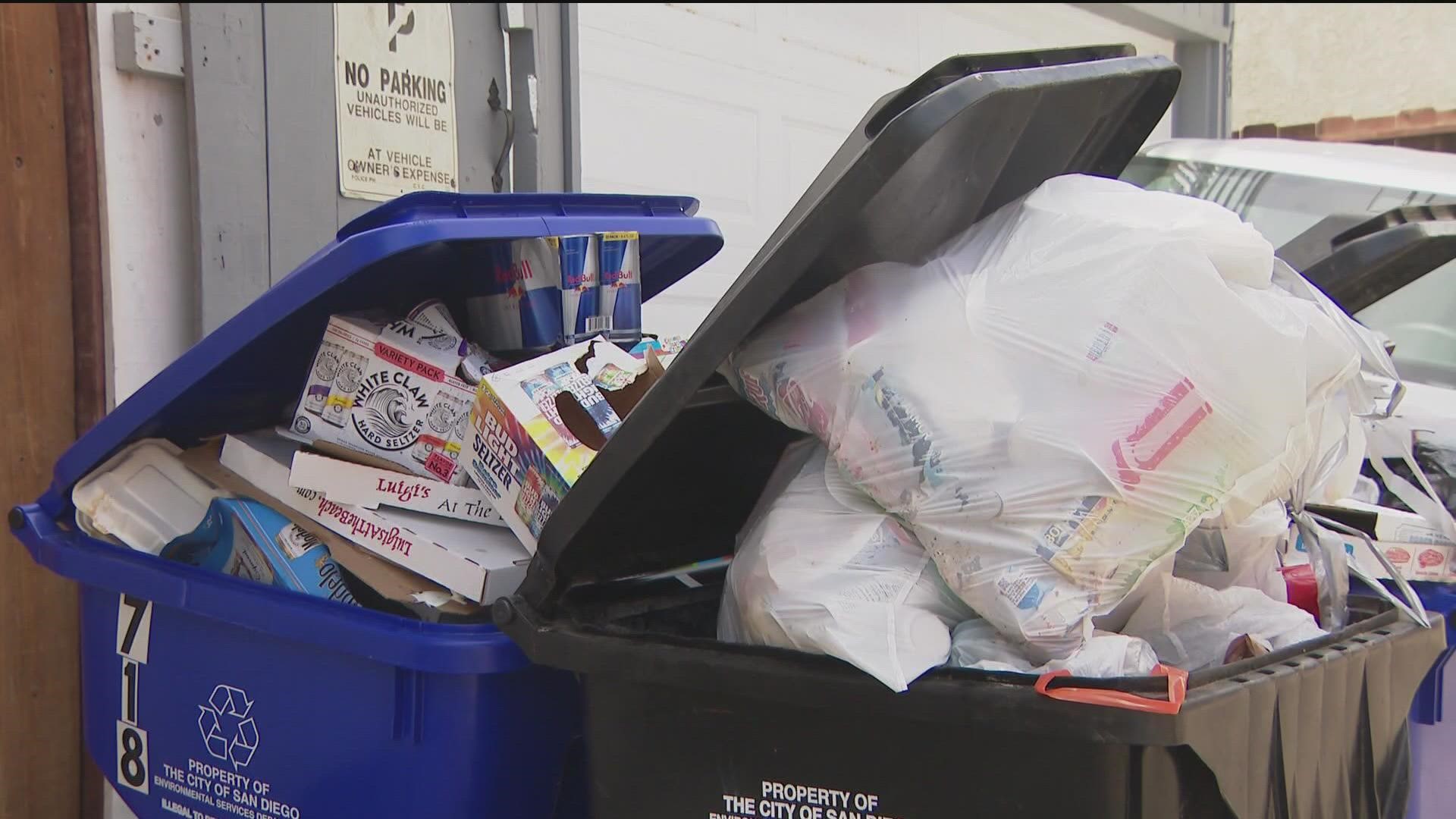 Should San Diego's current trashservice law be changed?