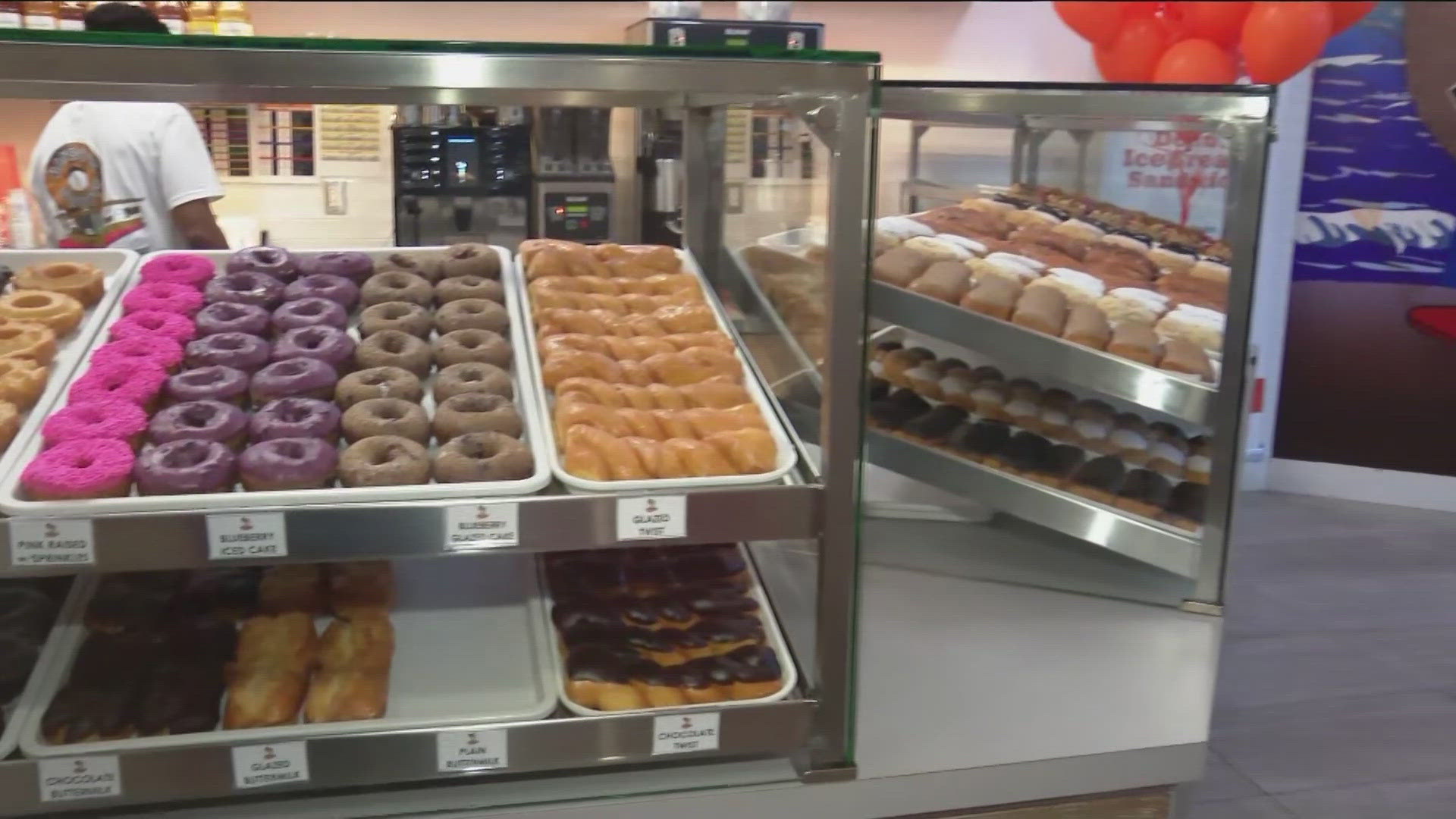 The donut shop is celebrating the grand opening of its second San Diego County shop located at 3001 Bonita Road.