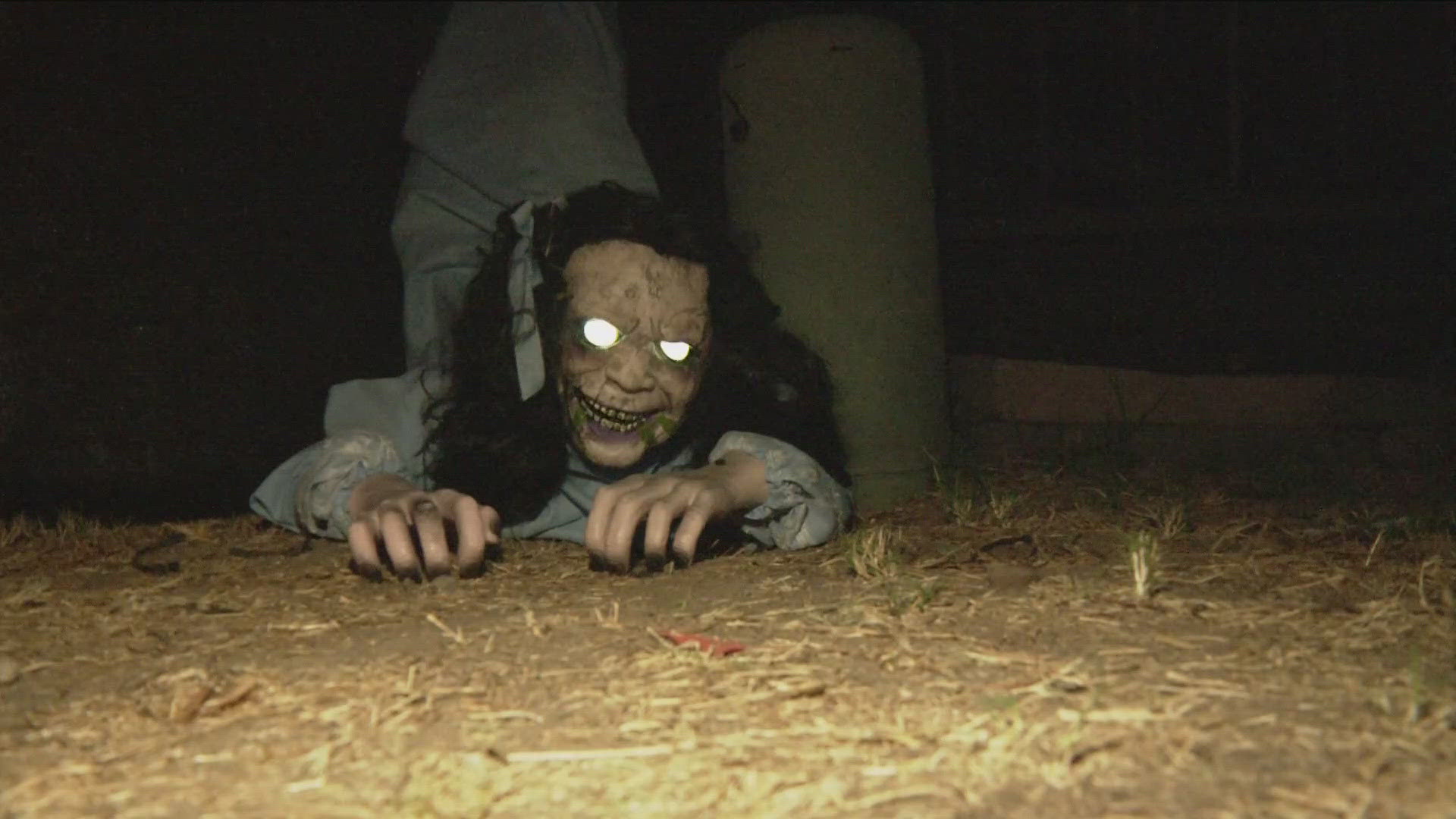 Hundreds of trick or treaters lined up to go inside the Salem House. It started with a single tent more than a decade ago and has grown into a 10-room haunted maze.