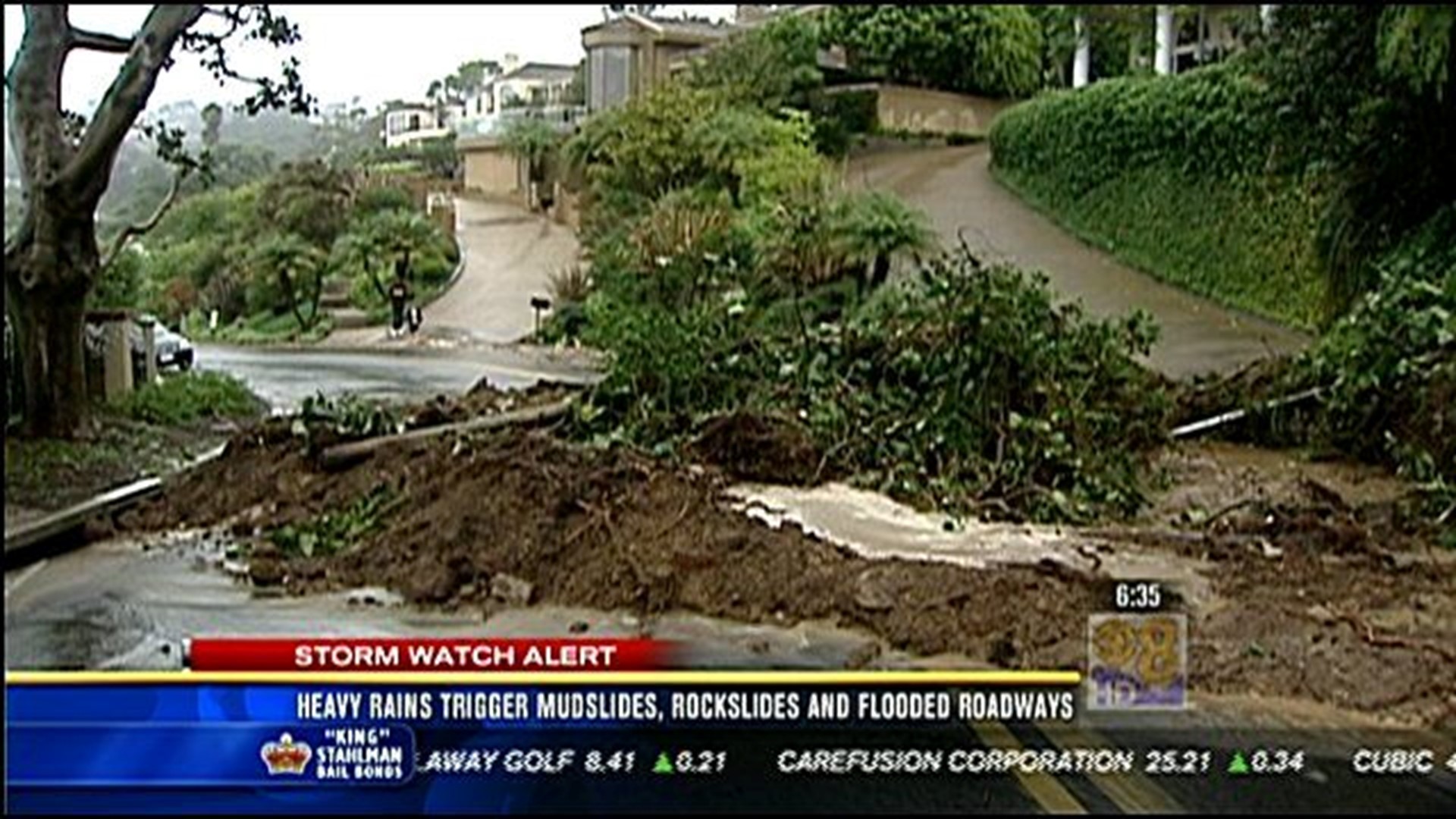 Heavy rainfall wreaks havoc throughout San Diego; storm expected to