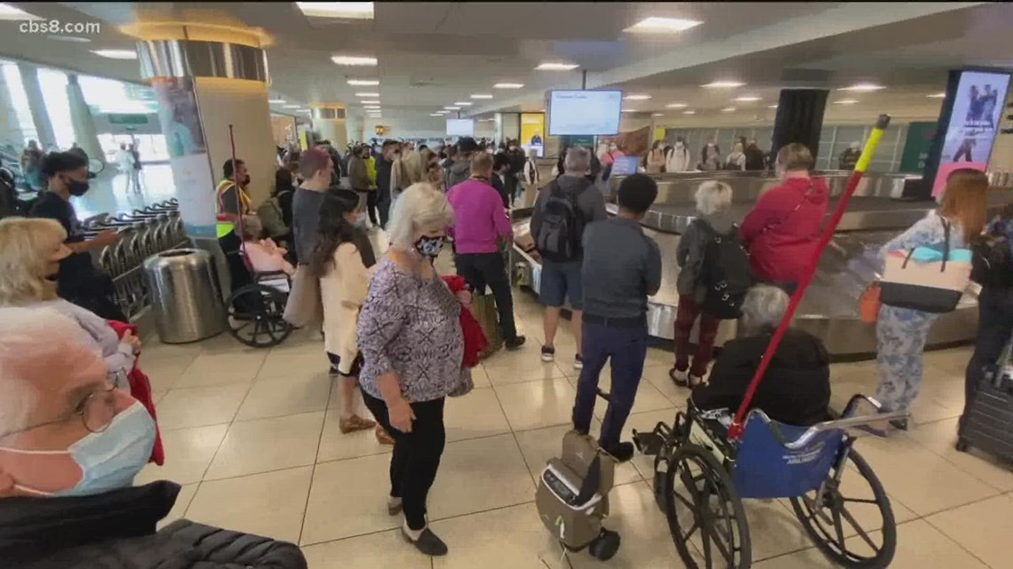 Short lines at San Diego airport the Sunday after Thanksgiving - Vimarsana News