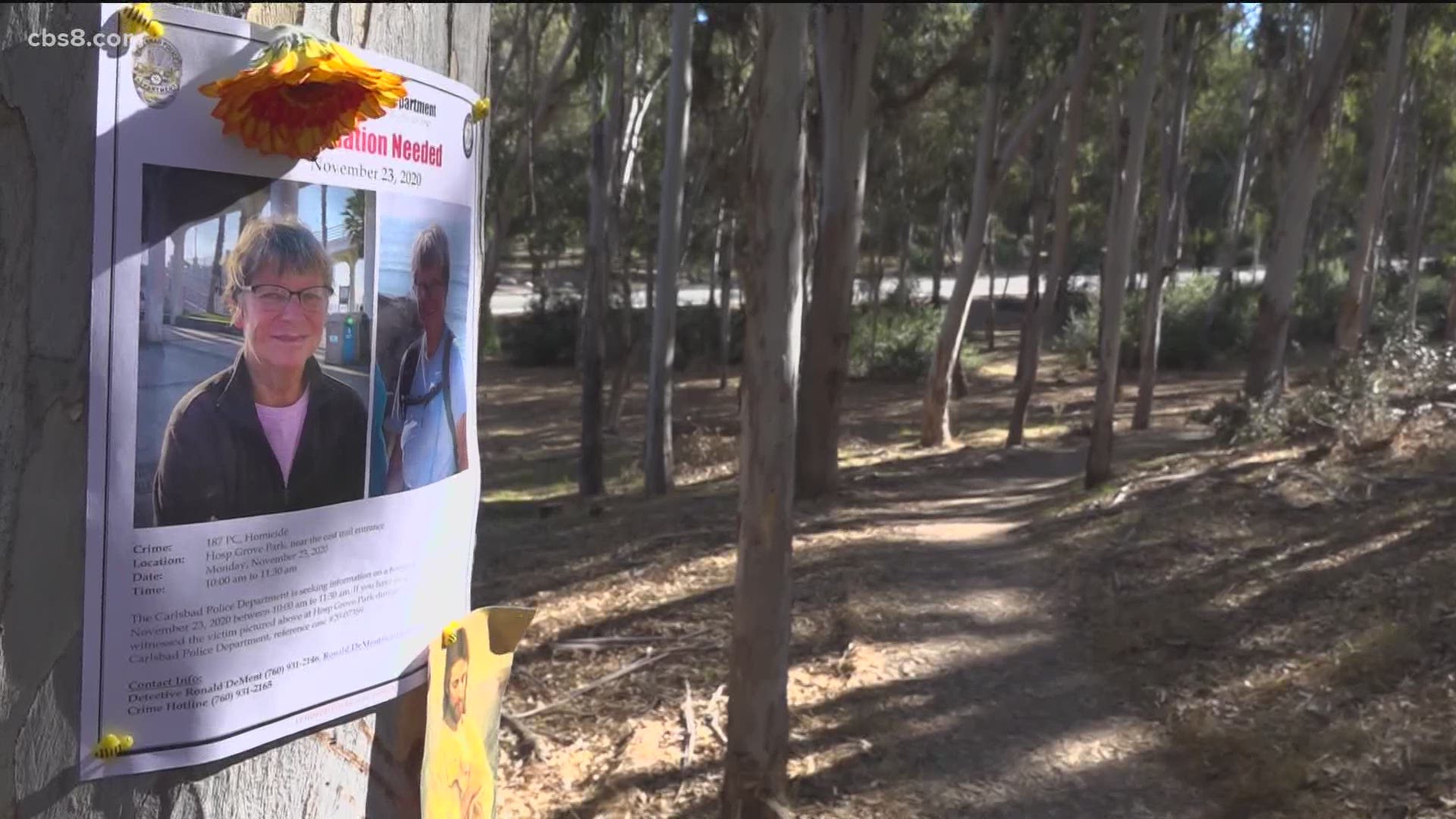 Police are still searching for the person that killed a 68-year-old hiker in Carlsbad last week.