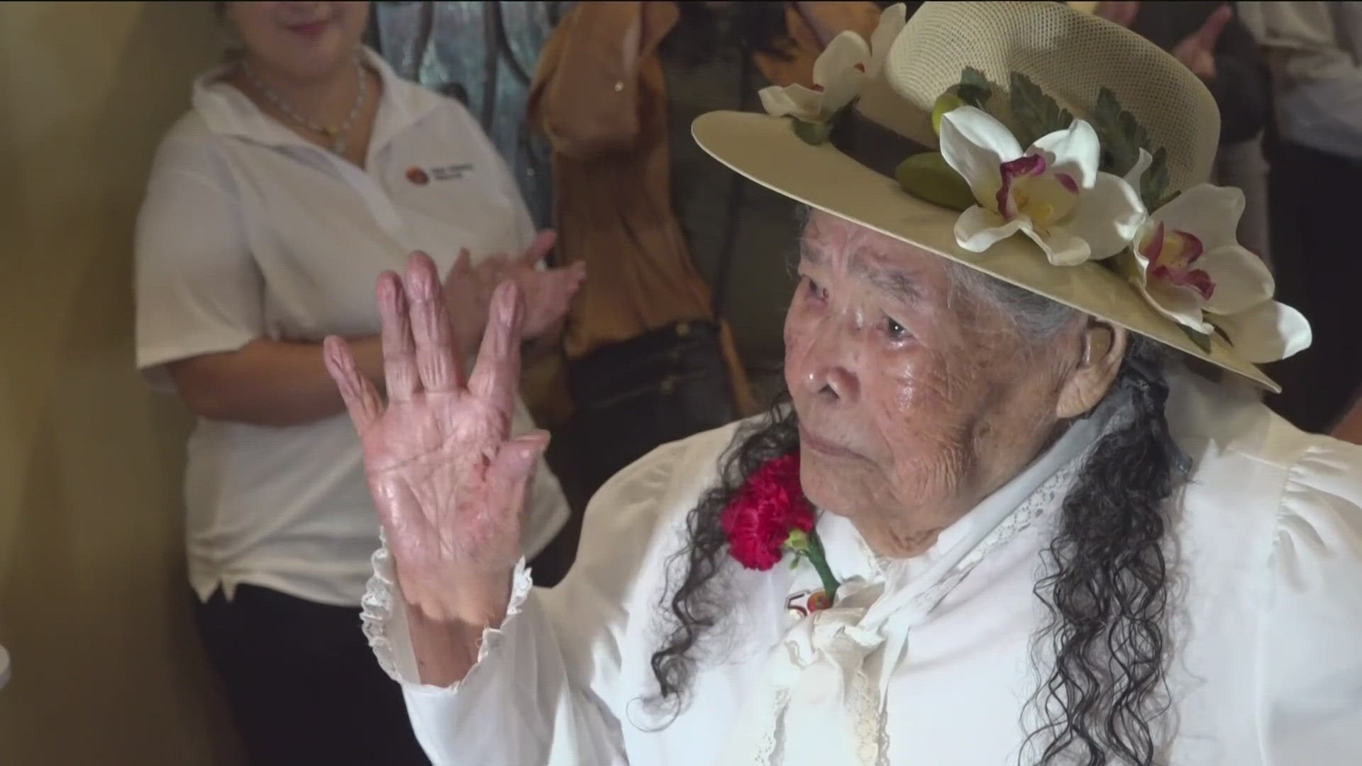 South Bay celebrated Carmen Martinez’s 100th birthday, she helped San Ysidro Health grow from its start in a casita back in 1969.