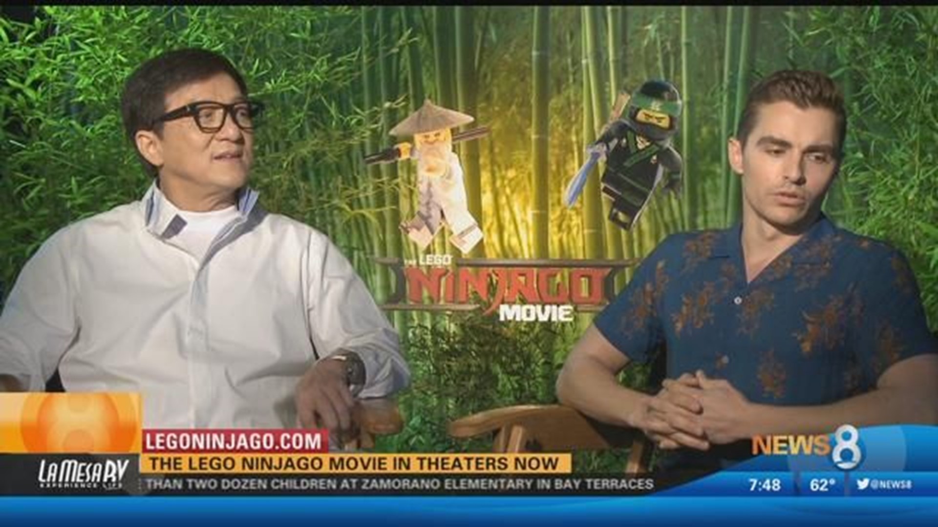 Chat With The Cast Of The The Lego Ninjago Movie Cbs8 Com