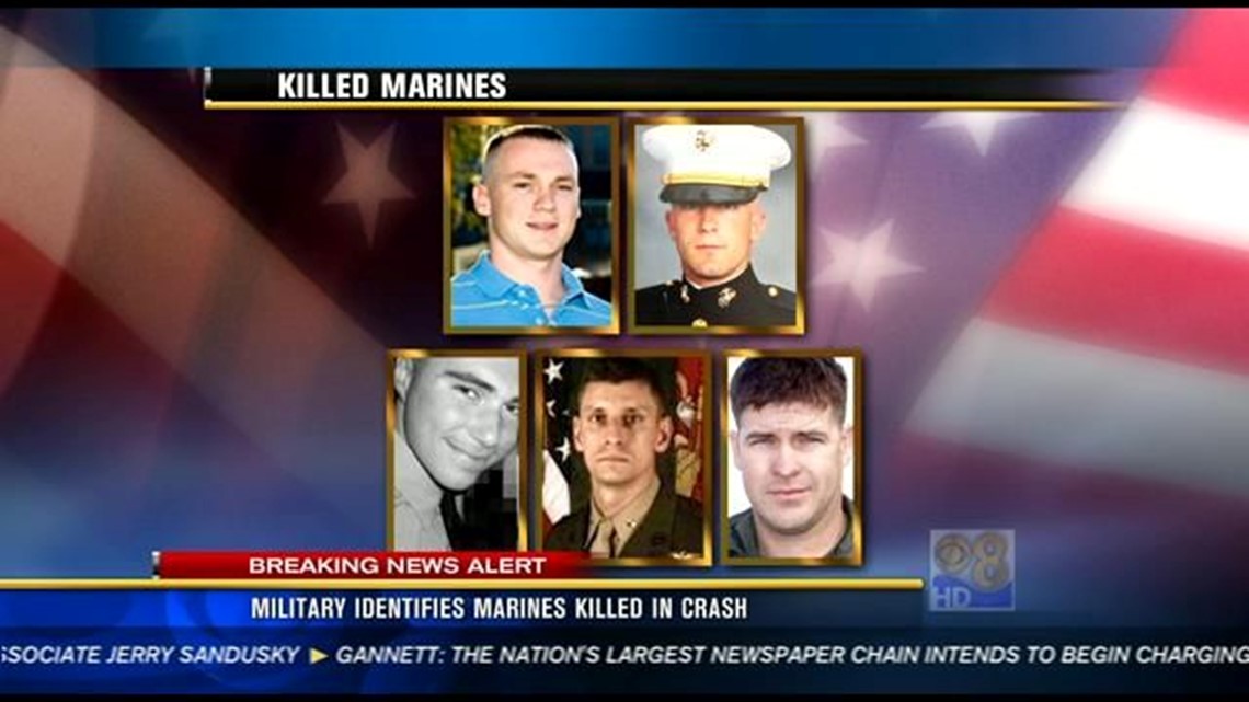 Names of 7 Marines killed in Yuma crash released | cbs8.com