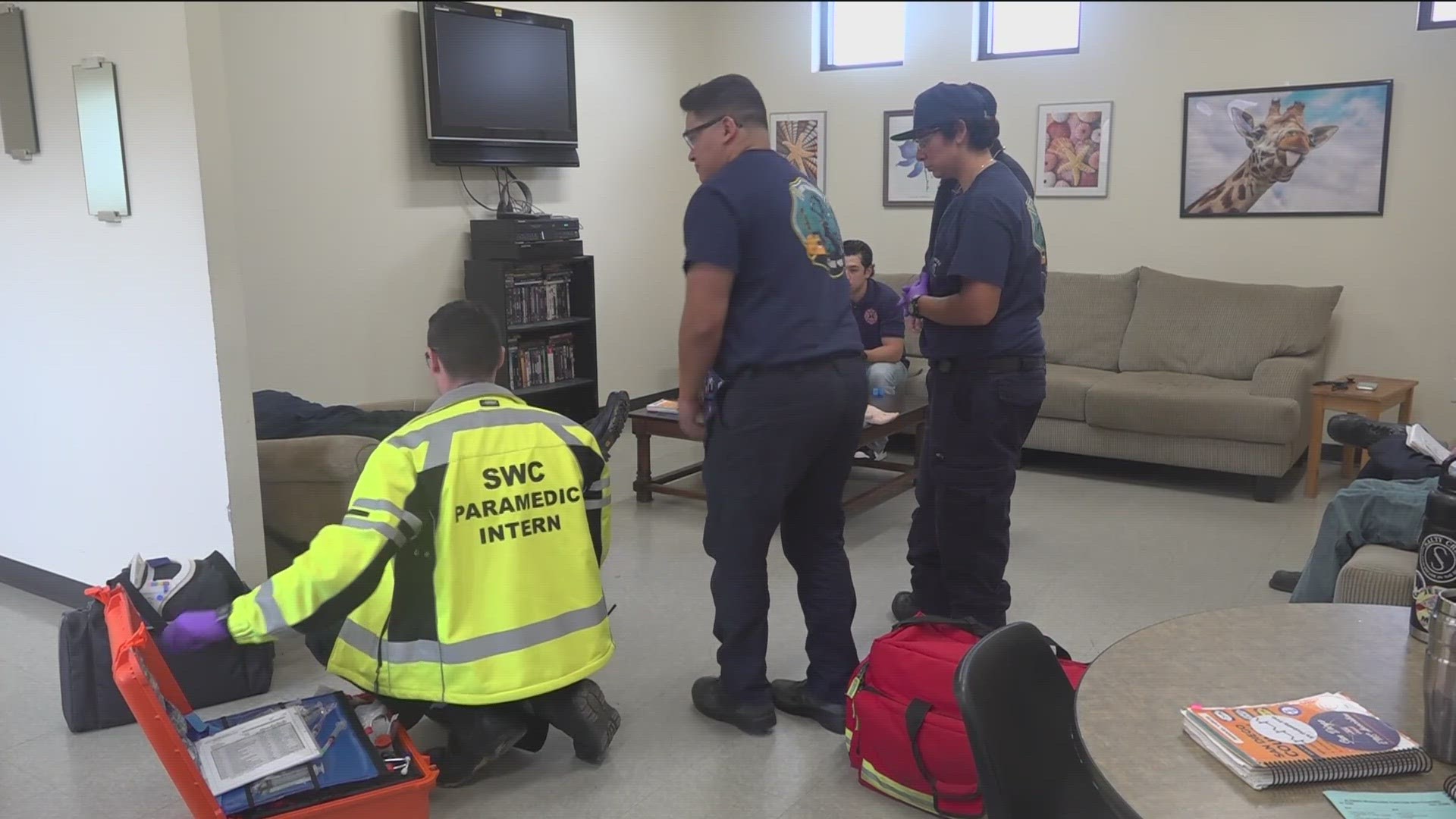 The director says the paramedic program just graduated its most diverse cohort of graduates who are working as first responders in San Diego County.