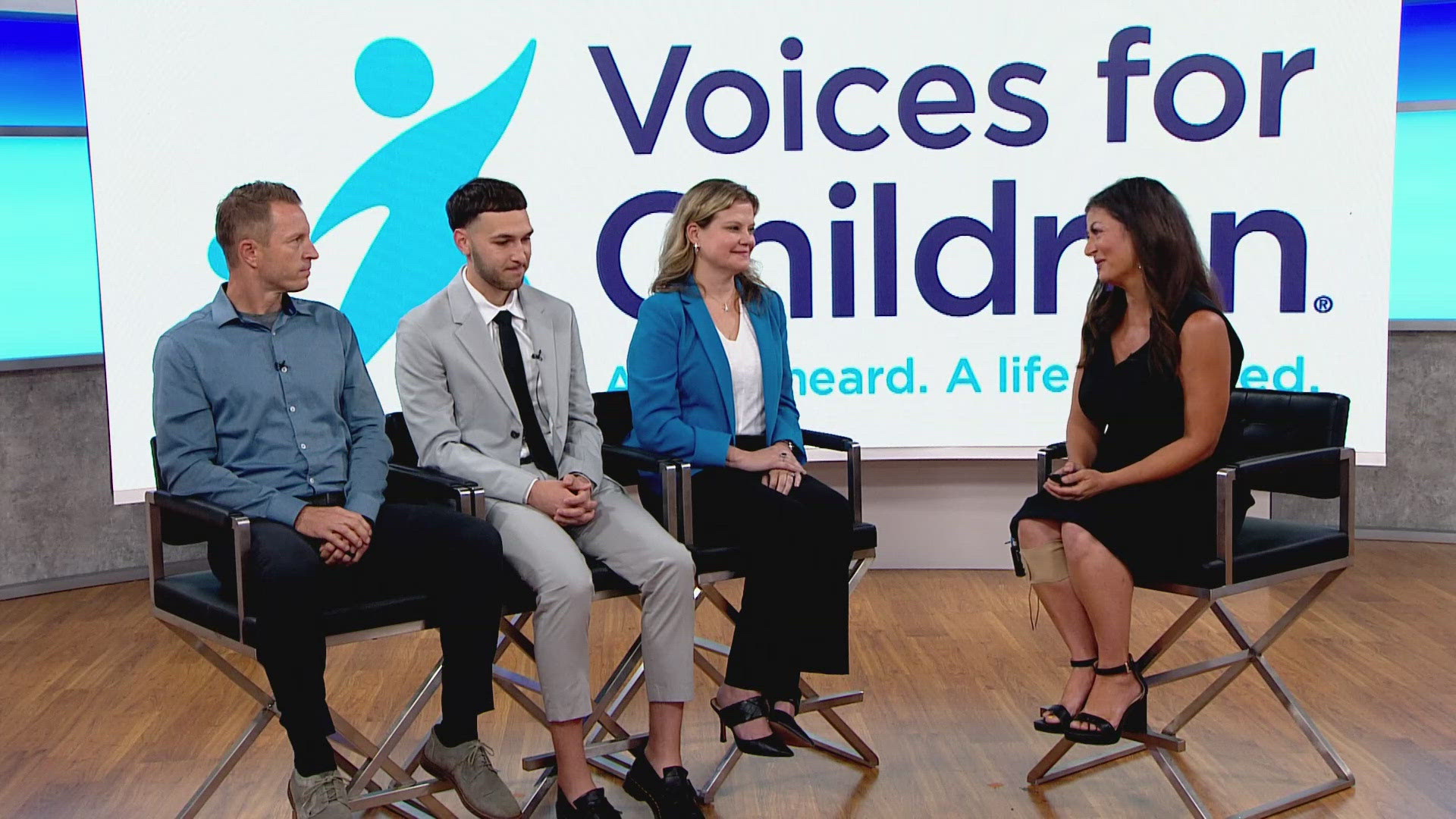 Representatives from Voices for Children, Jessica Muñoz" Anthony O'Leary and Daniel Moen joined CBS 8 Mornings to share how this event helps fund the CASA program.