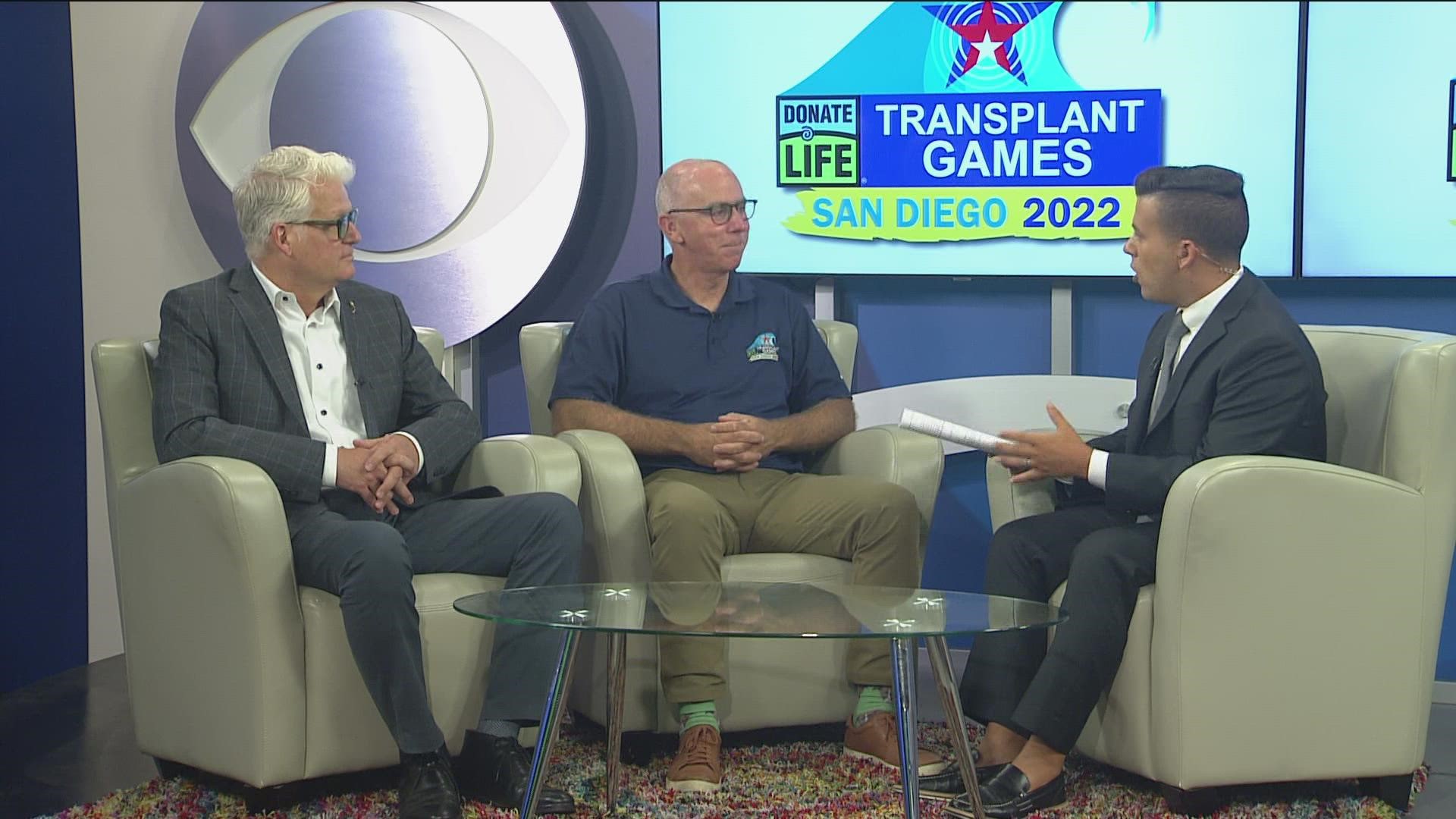 San Diego is set to host the 2022 Donate Life Transplant Games of America. Rady Children's Hospital is hosting a parade Saturday.