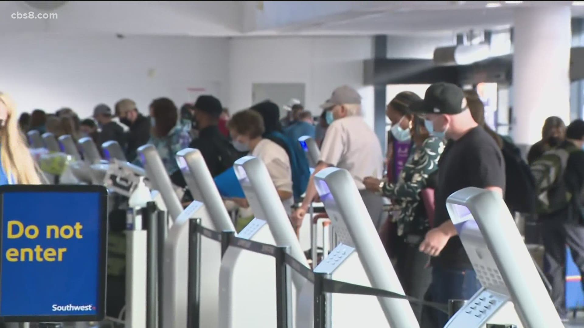 The Transportation Security Administration says nationwide Sunday had nearly 2 million travelers. In comparison to last year on June 13 which had 430,000 travelers.