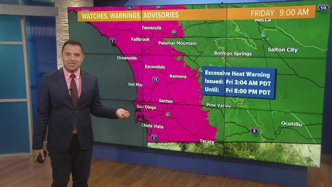 A Look At Watches, Warnings And Advisories For San Diego As Tropical ...