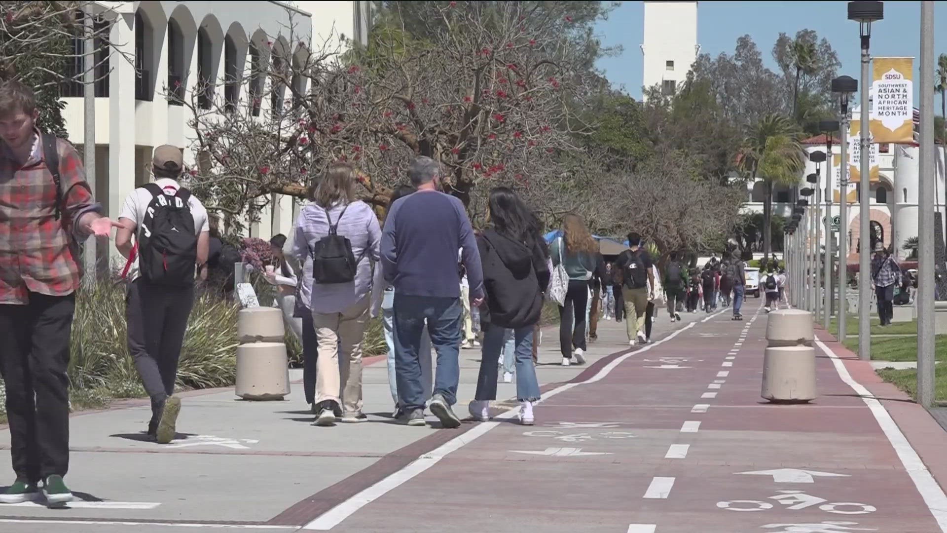 What impact with the Final Four have on SDSU enrollment?