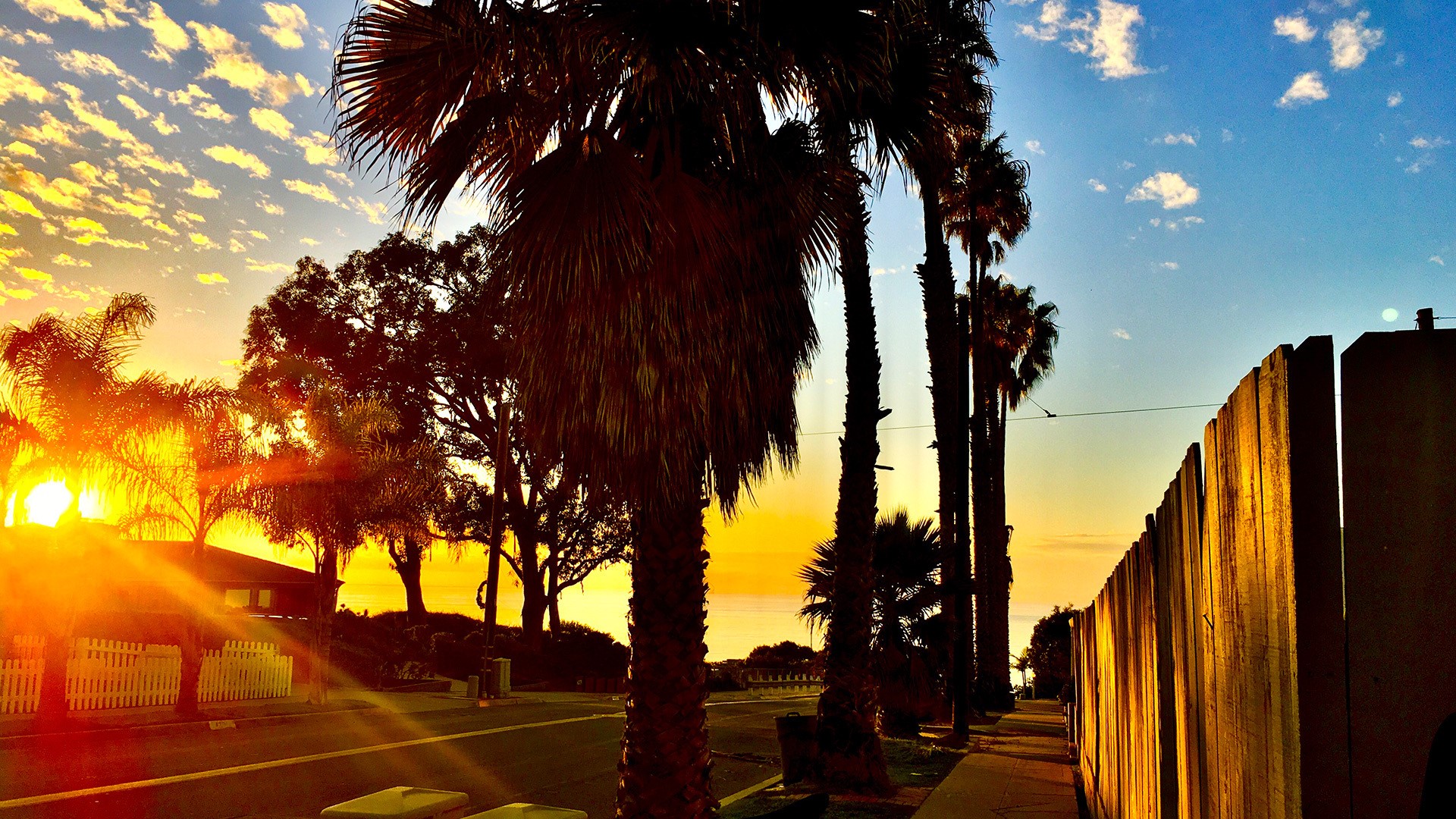 San Diego sunset time today