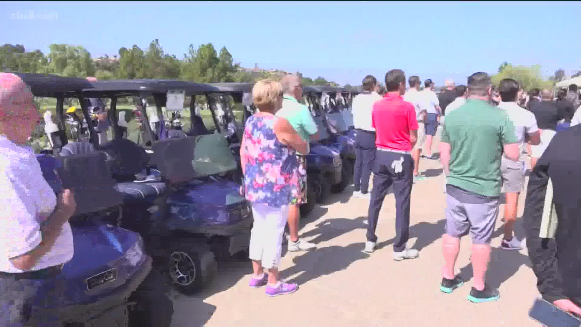 On Saturday, a fundraiser, golf tournament took place to help raise money for the families, and offer services including mental health support.