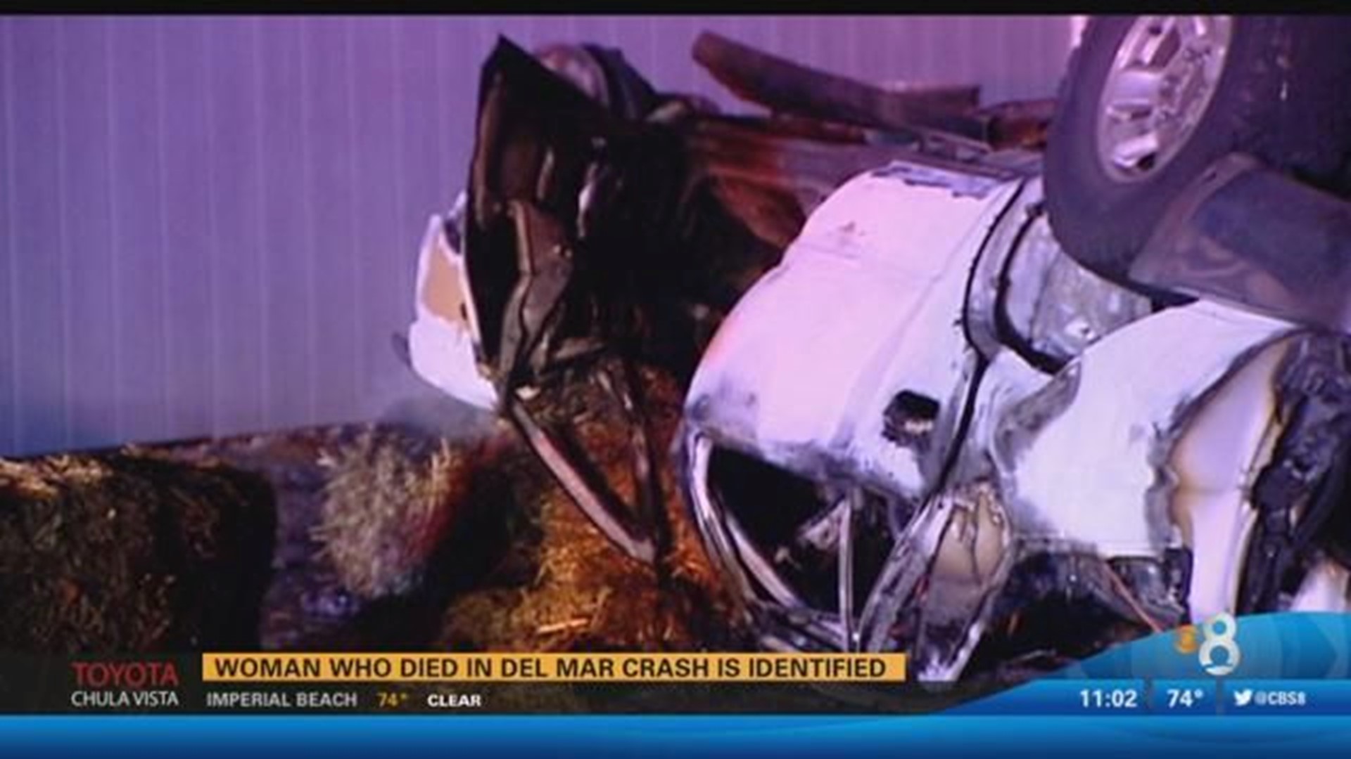 Woman who died in Del Mar crash is identified