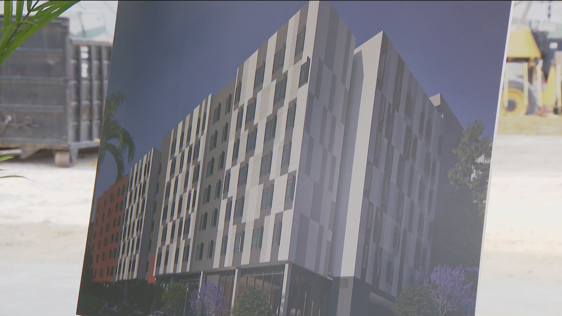 The housing site, known as Kindred, includes 126 affordable homes for families and seniors. 