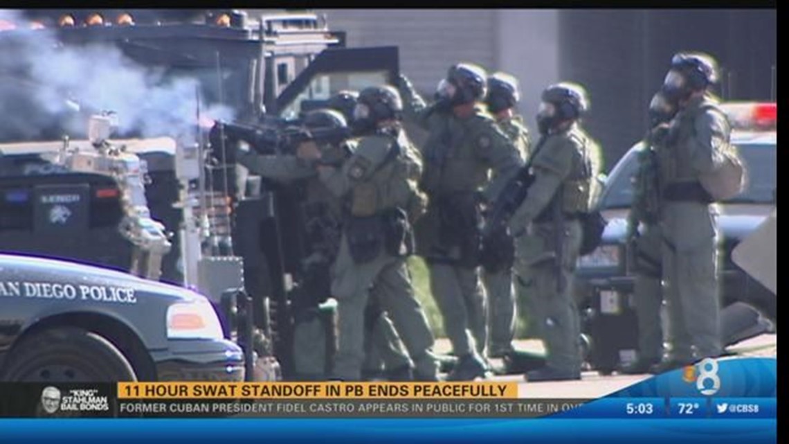 11 Hour SWAT Standoff In PB Ends Peacefully | Cbs8.com