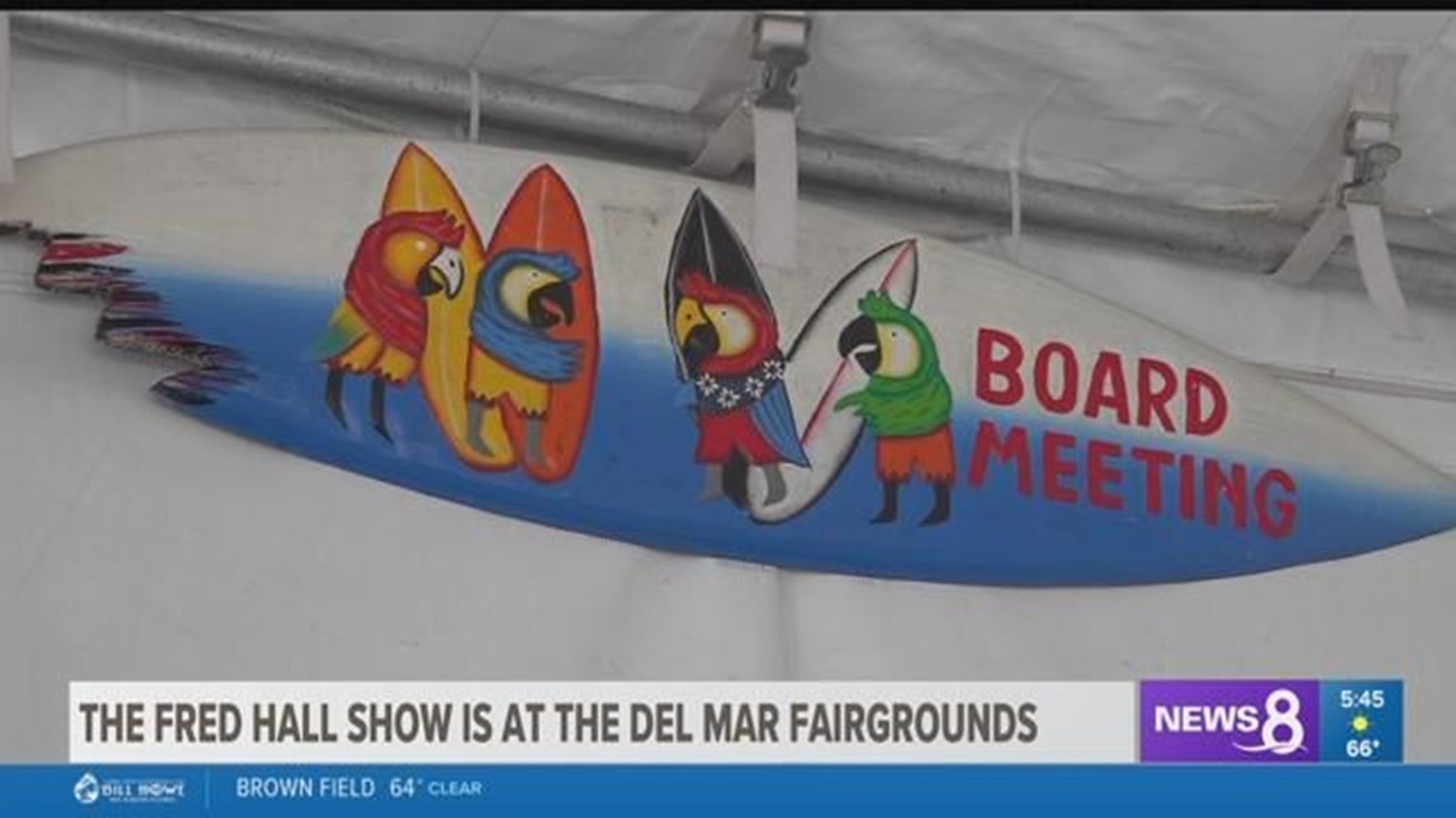 The Fred Hall Show now at the Del Mar fairgrounds