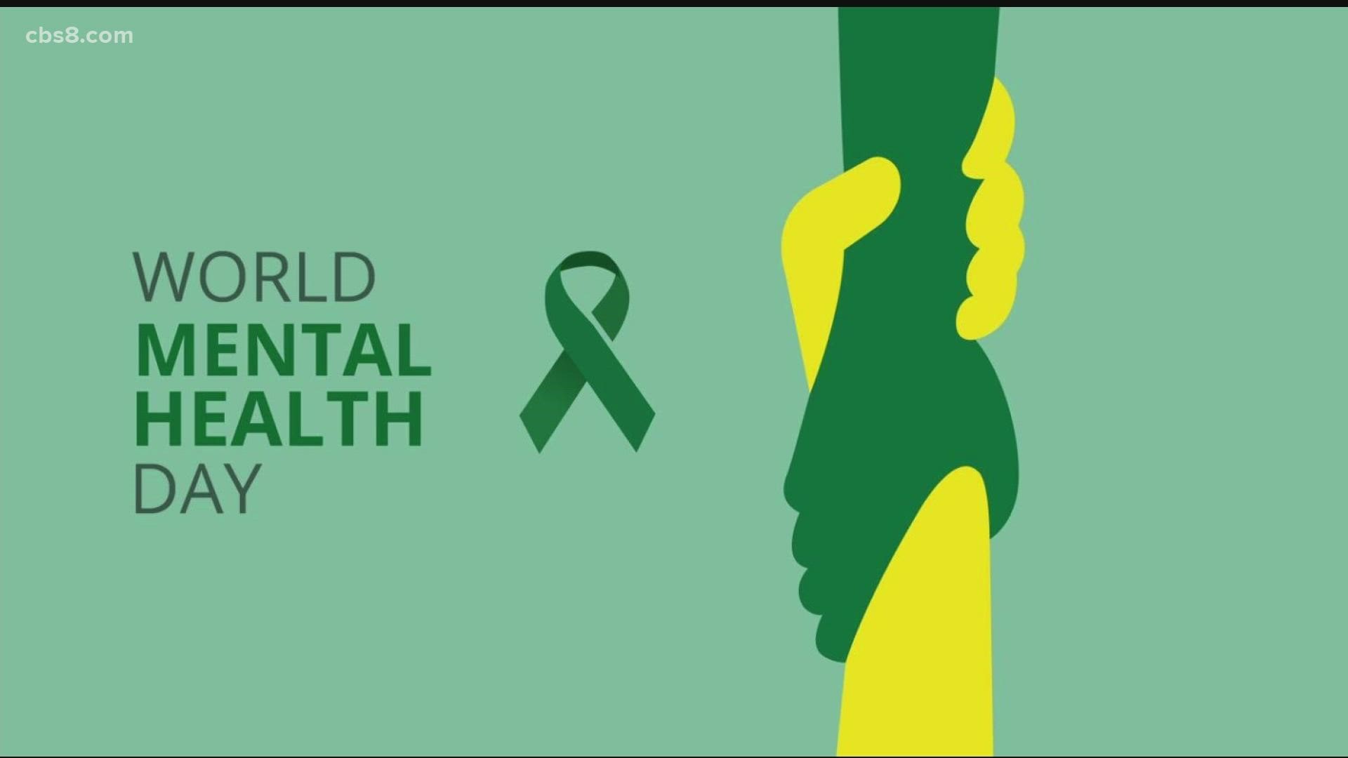 World Mental Health Day was Sunday, October 10 and it's also Emotional Wellness Month.
