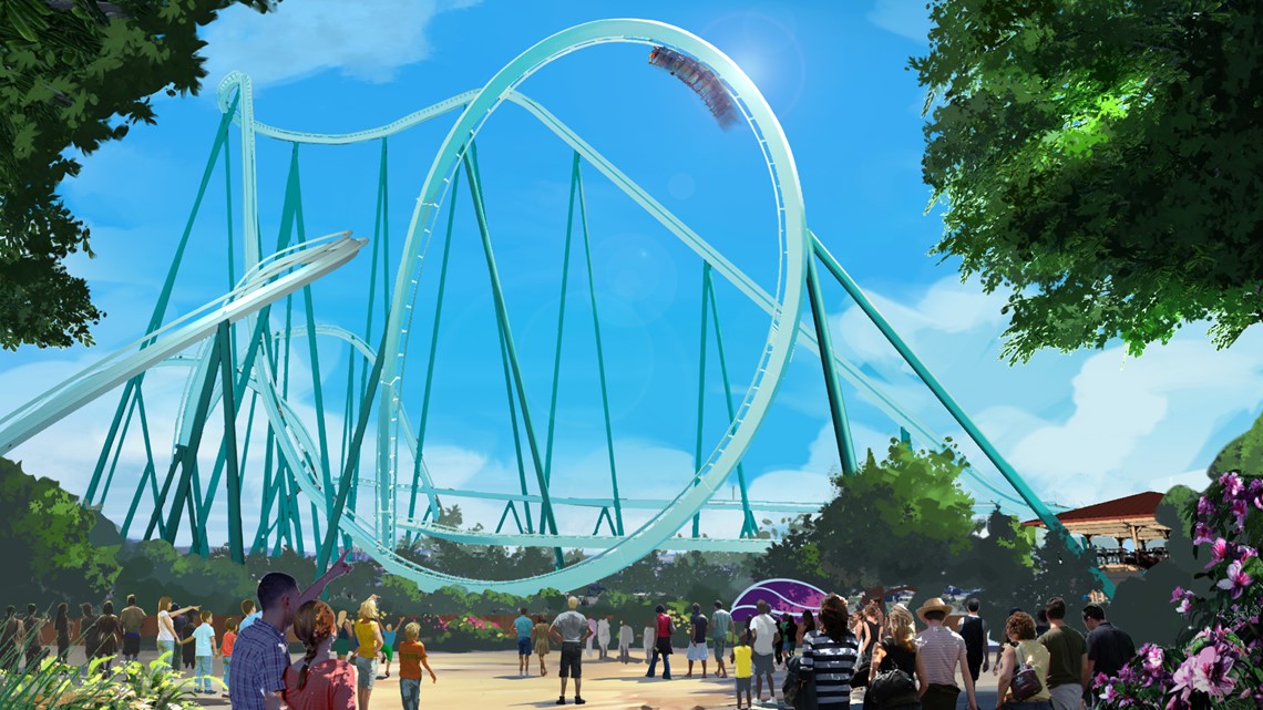 SeaWorld begins construction on new `dive' roller coaster | cbs8.com