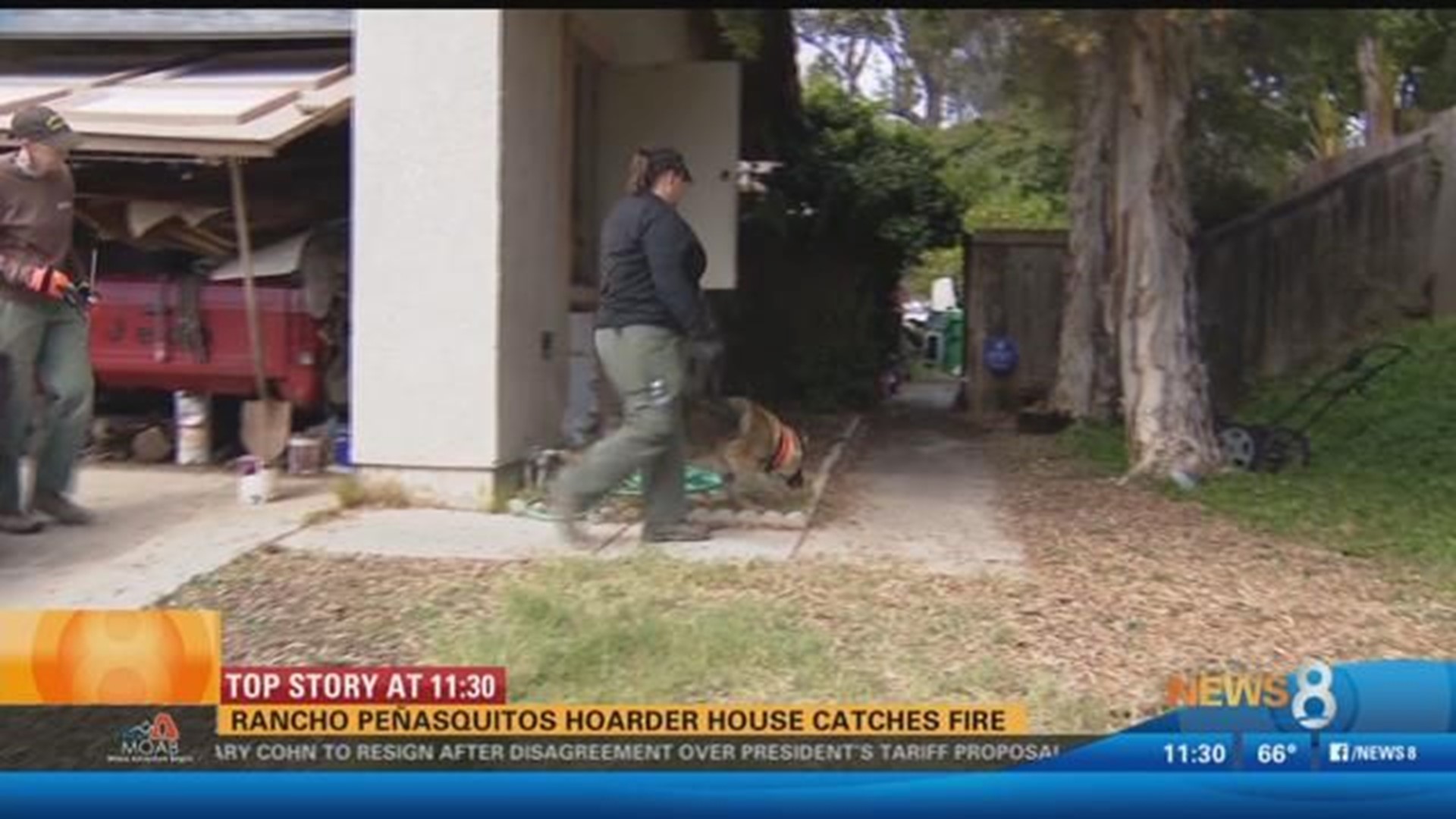 Crews investigate cause of Rancho Penasquitos fire