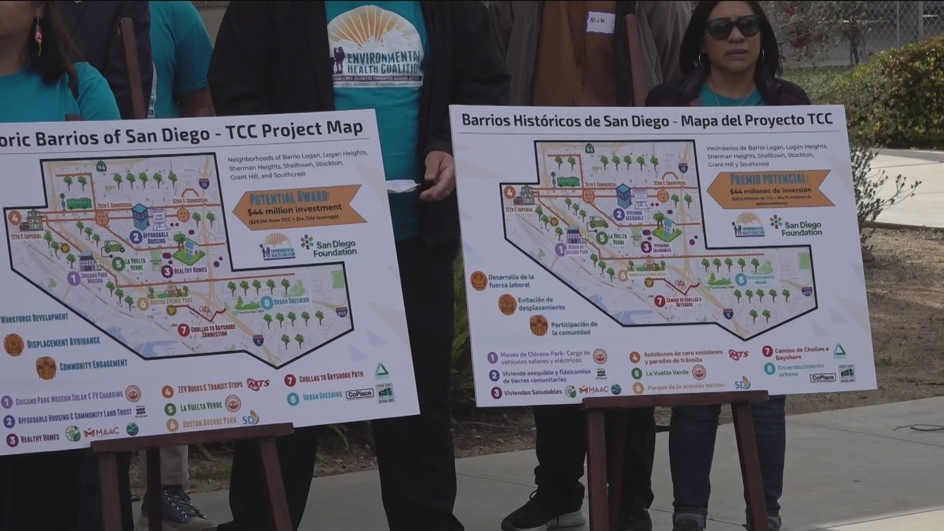 Mayor Todd Gloria and a 12-stakeholder coalition are urging the community to support a $44 million funding opportunity to fund climate-resilient projects.
