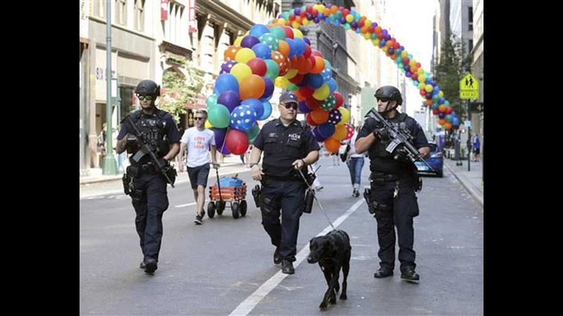 nyc gay pride police