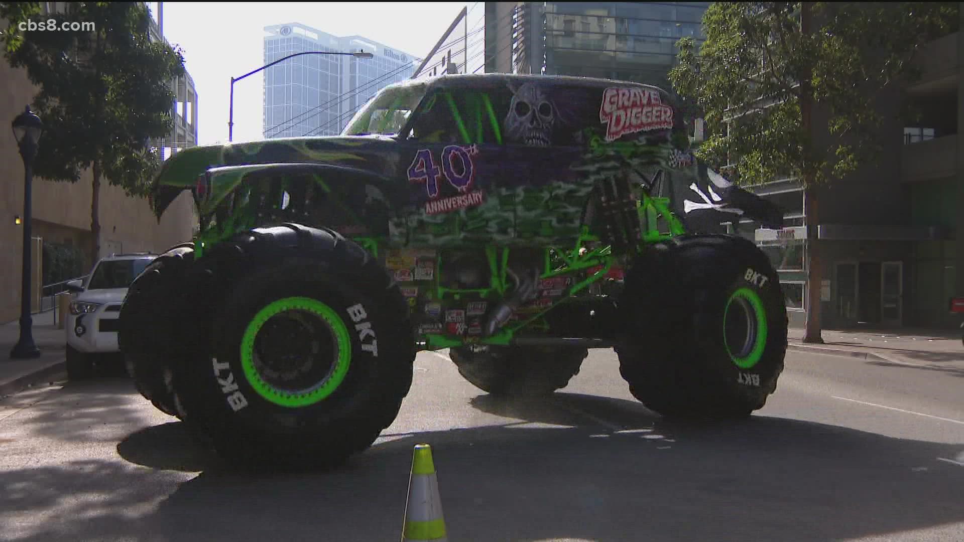 Monster Jam roars back to Petco Park