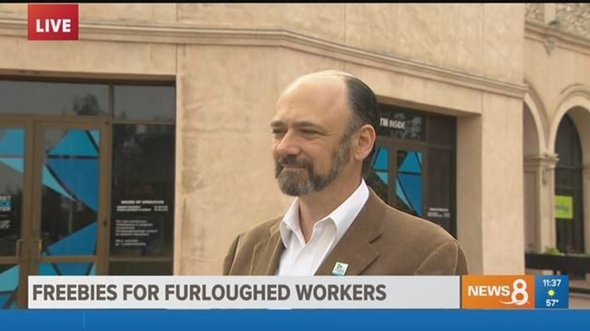 San Diego businesses offer freebies to furloughed workers