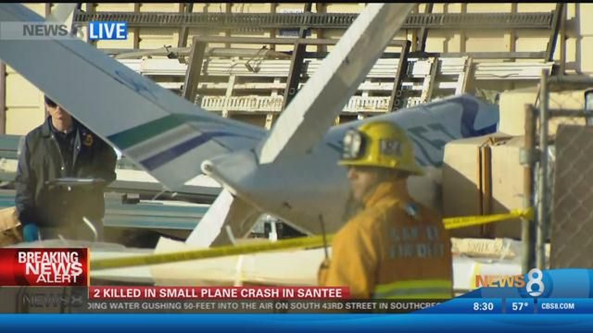santee plane crash atc audio