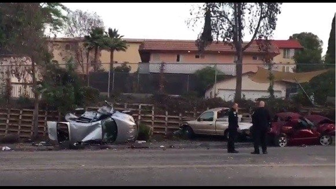 Two Suspects Killed In Escondido Pursuit Crash 6175