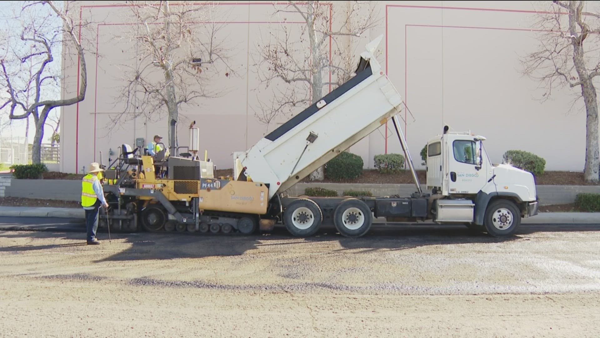 "On pothole reports, we probably have four times the number reported on a daily basis since all of those rains hit," said Transportation Asst. Deputy Philip Lowery.