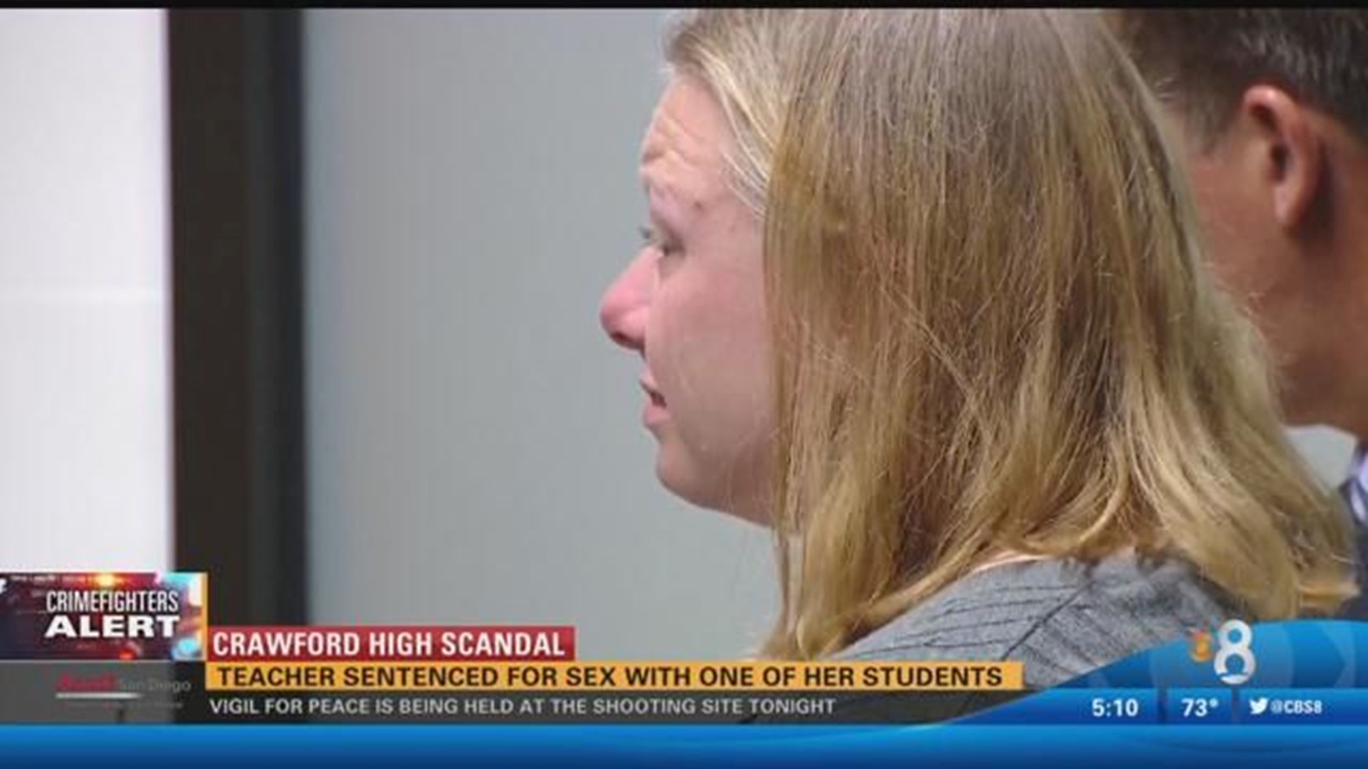 1920px x 1080px - Crawford High Scandal: teacher sentenced for having sex with student | cbs8. com