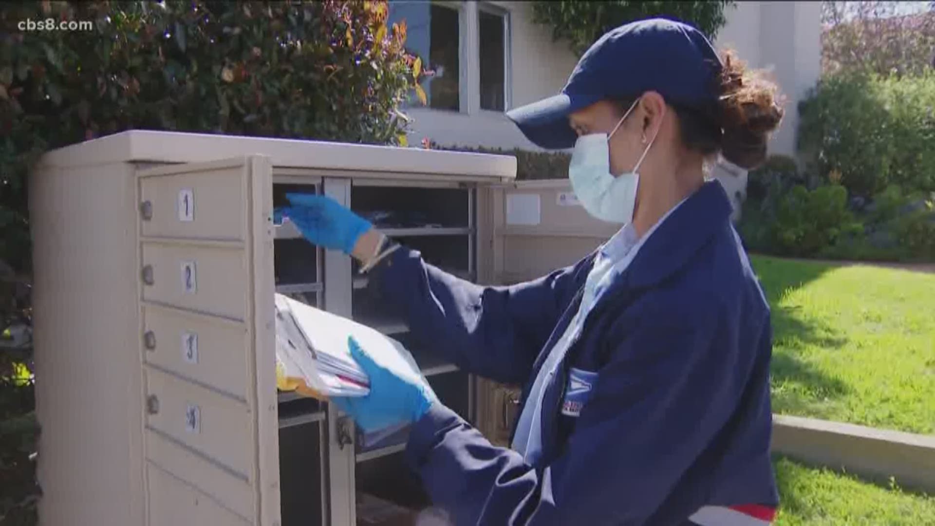 News 8's Abbie Alford shares with us what life on the route is like these days for a USPS worker.